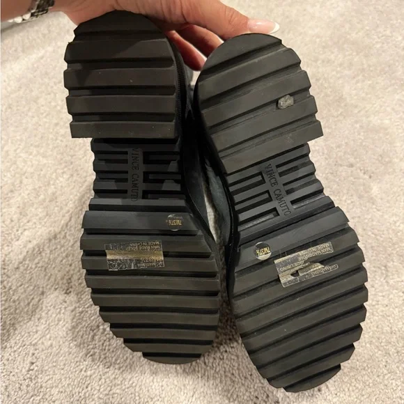 Black Suede Ankle Boots - Picture 3 of 3